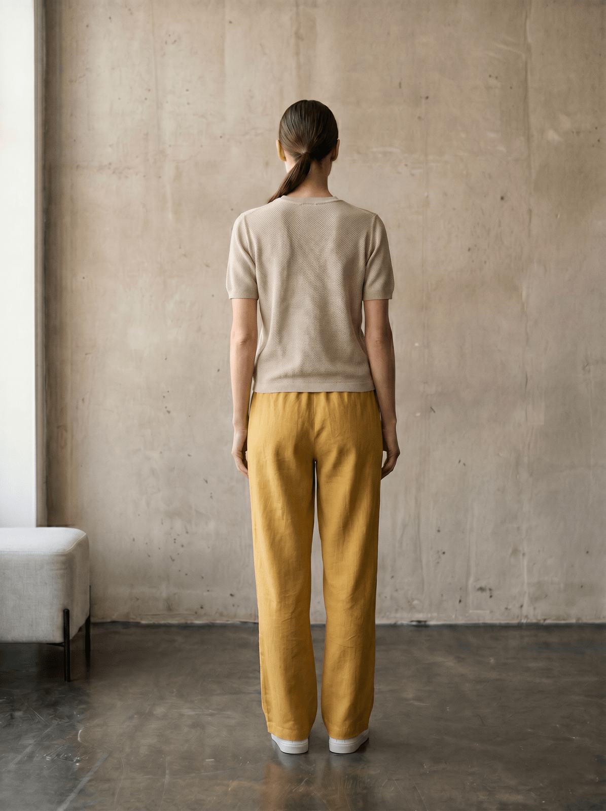 CORINNE - Pantalon Safran - EscandelleParis