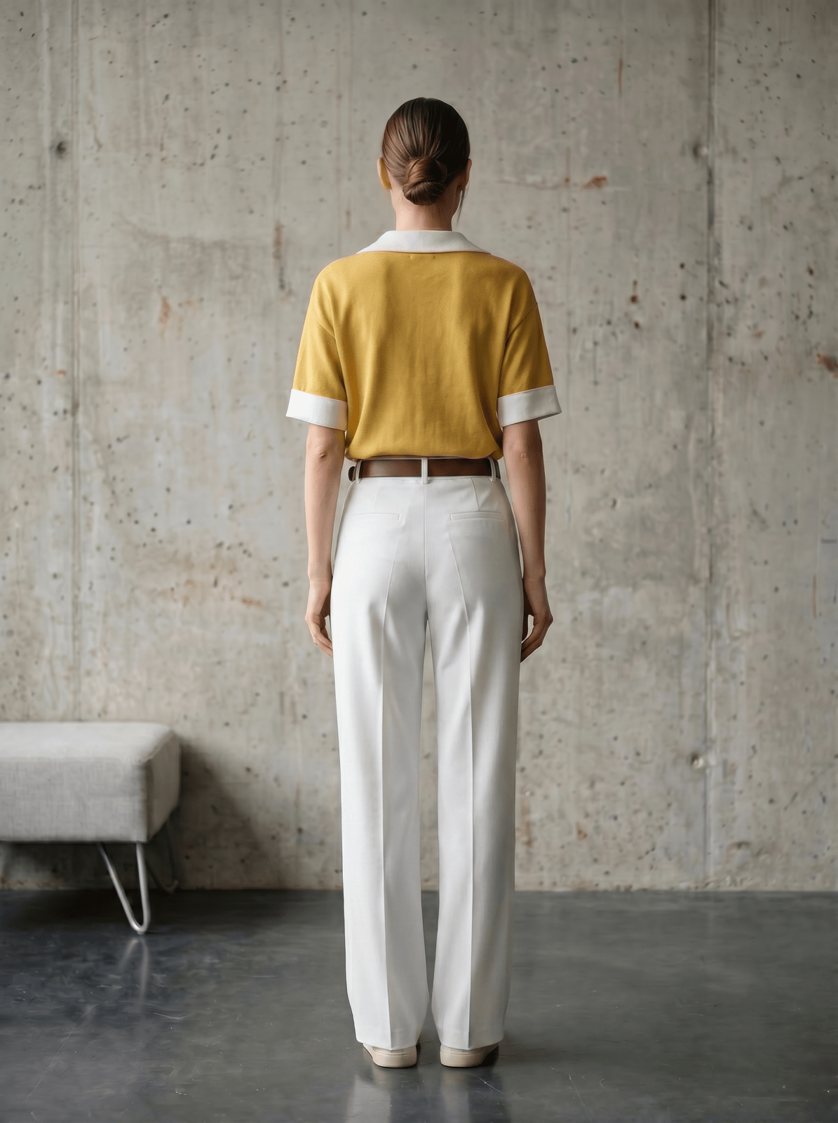 MELANIE - Blouse Jaune - EscandelleParis