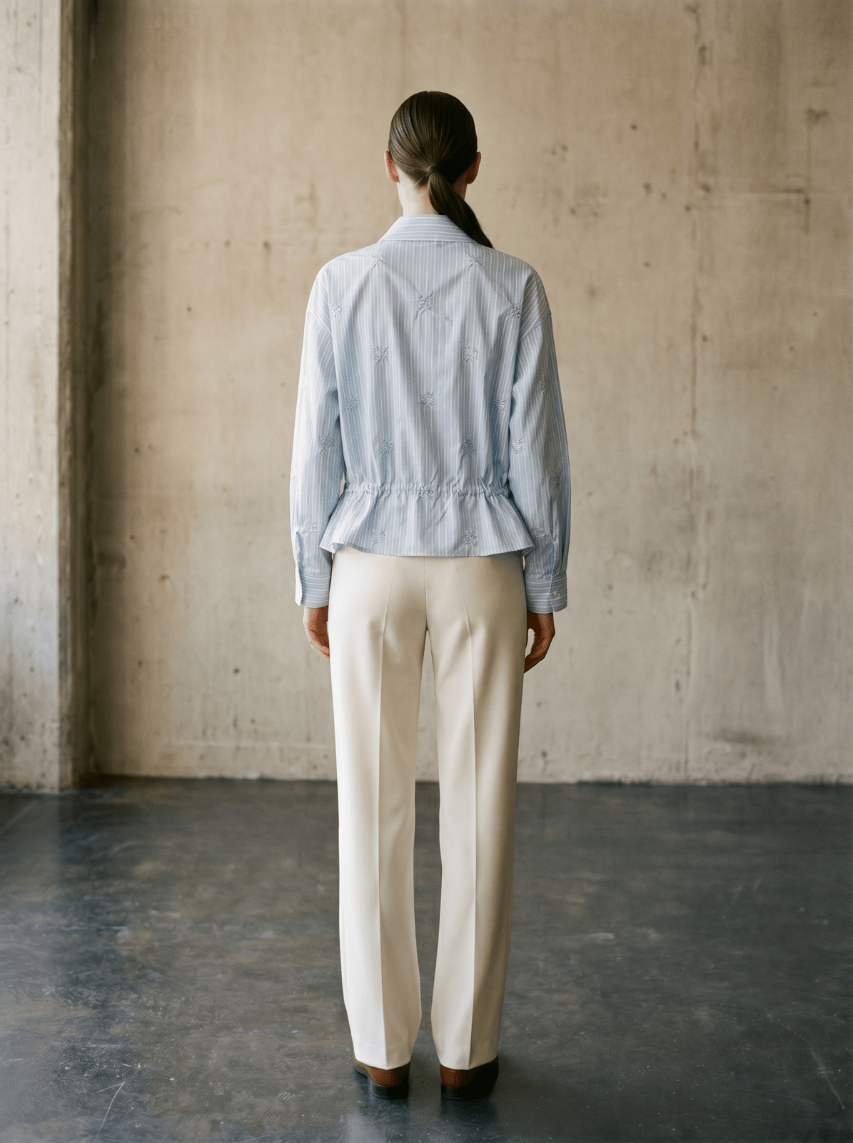 REINE - Chemise Bleu - EscandelleParis