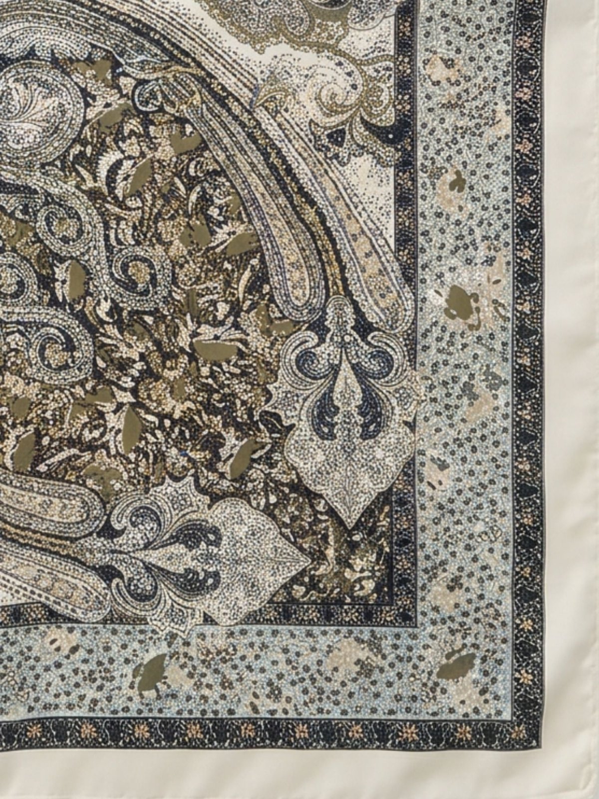 Sépia - Foulard Ecru - EscandelleParis
