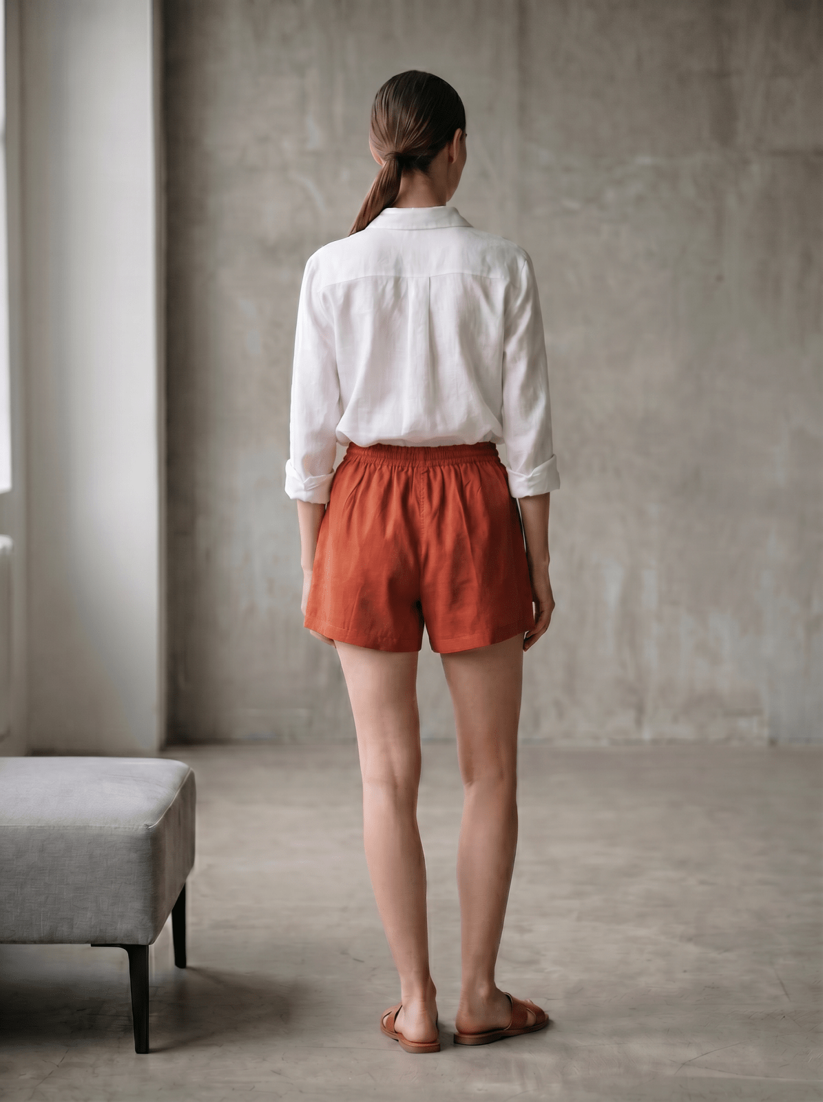 VALENTINE - Short Brique - EscandelleParis